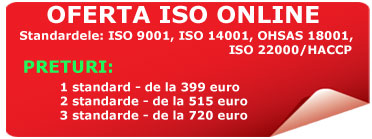 Oferta certificare si consultanta ISO